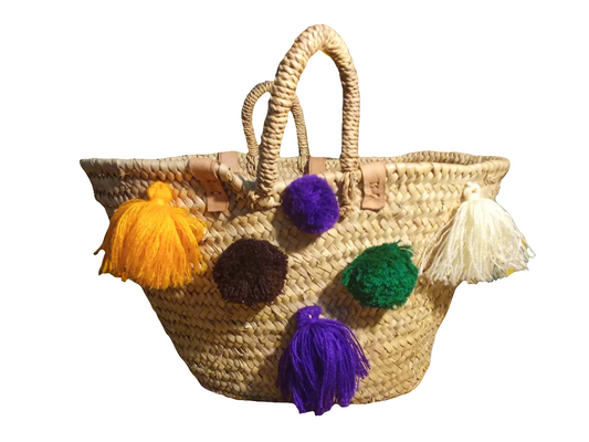 Handcrafted bags made from durable sugarcane fiber